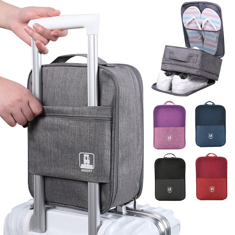 Multilayer Travel Shoe Bag