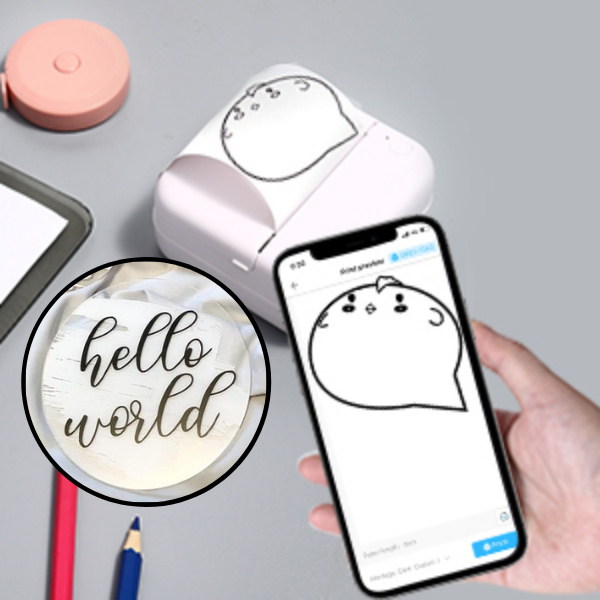 Mini Sticker Pocket Printer