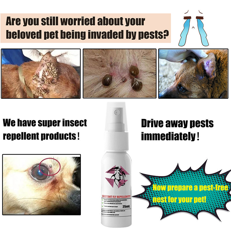 Pet External Tick And Tick Anti-Itch Spray