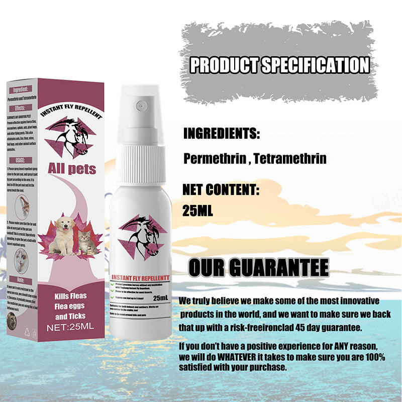Pet External Tick And Tick Anti-Itch Spray