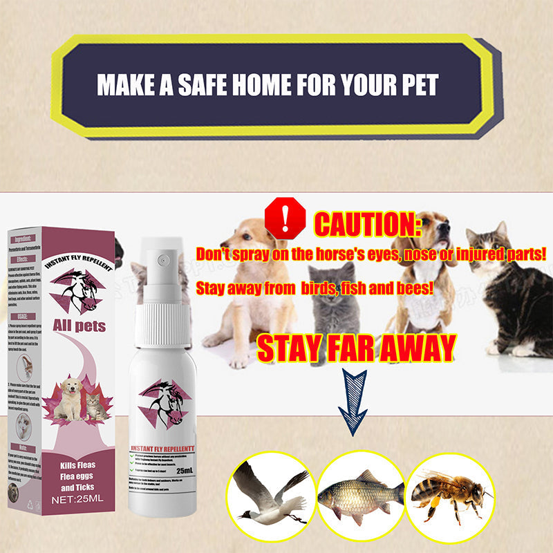 Pet External Tick And Tick Anti-Itch Spray