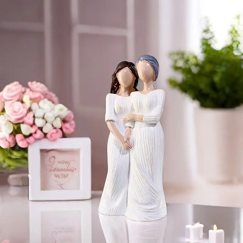 Mother & Daughter Ornament Set