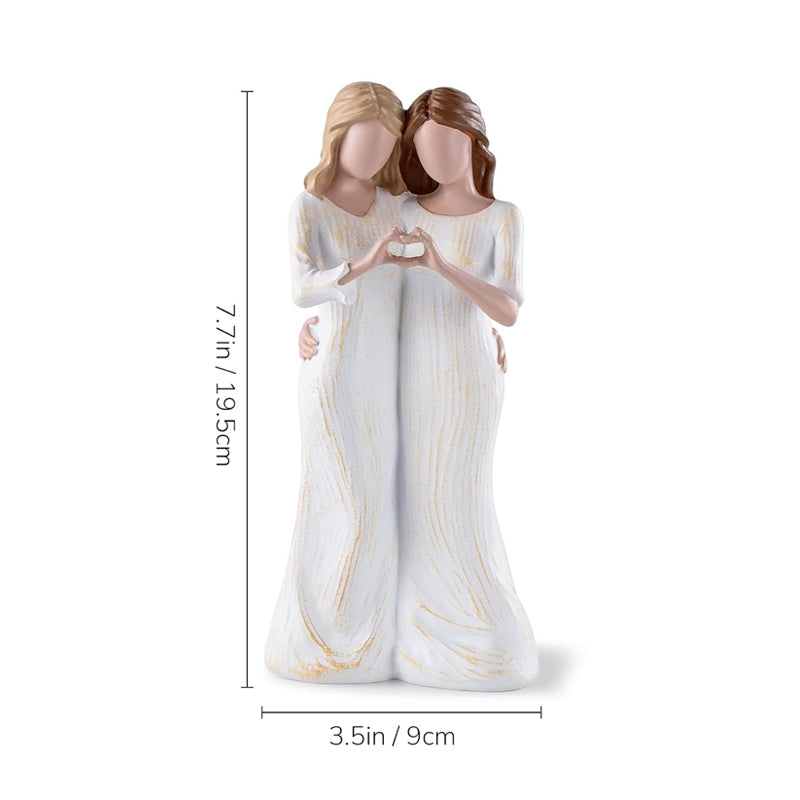Mother & Daughter Ornament Set