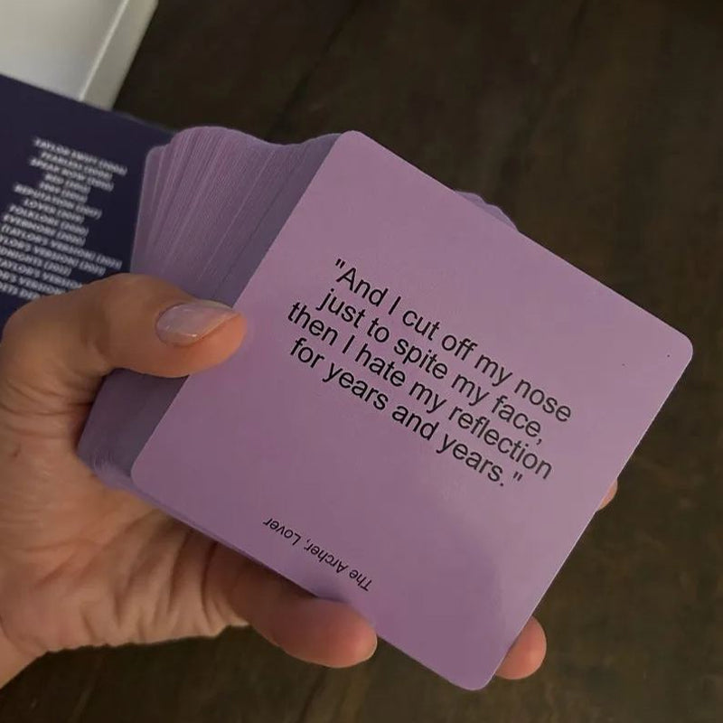 The Swiftie Lyric Challenge Card Game