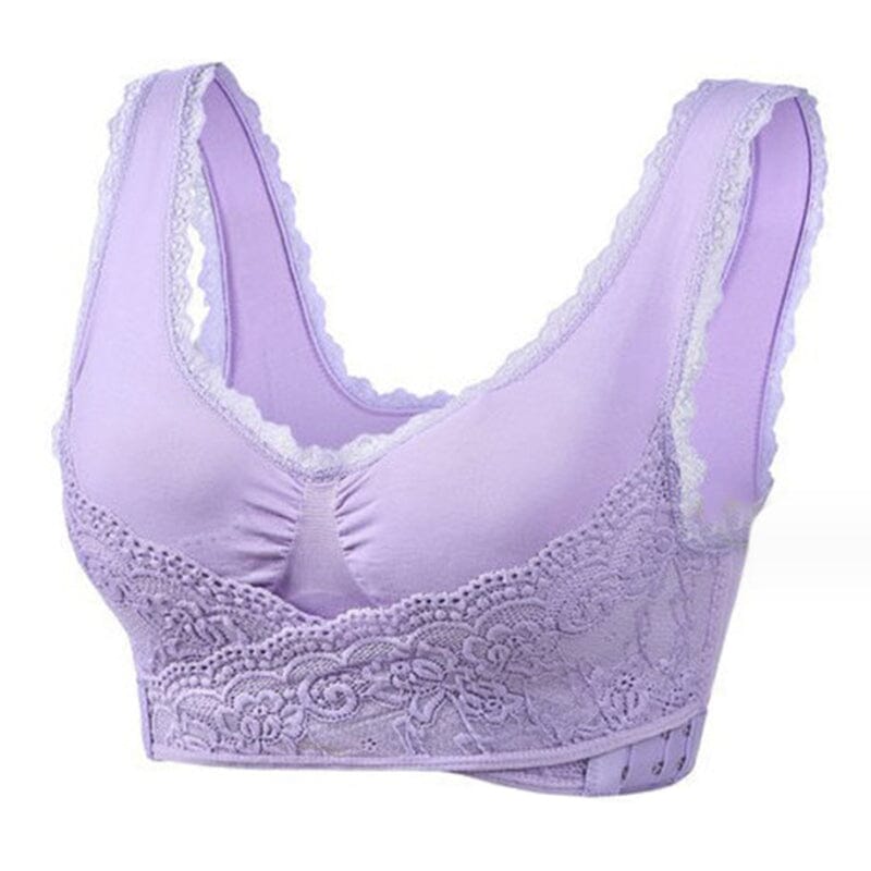 Women's Wireless Full Coverage Lace Bra