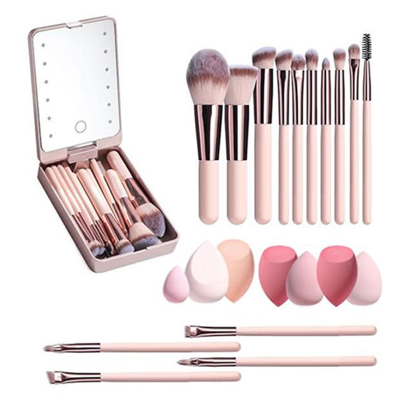 Travel Makeup Brush Set