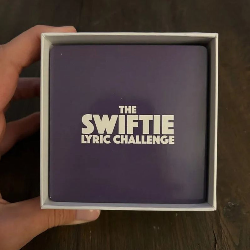 The Swiftie Lyric Challenge Card Game