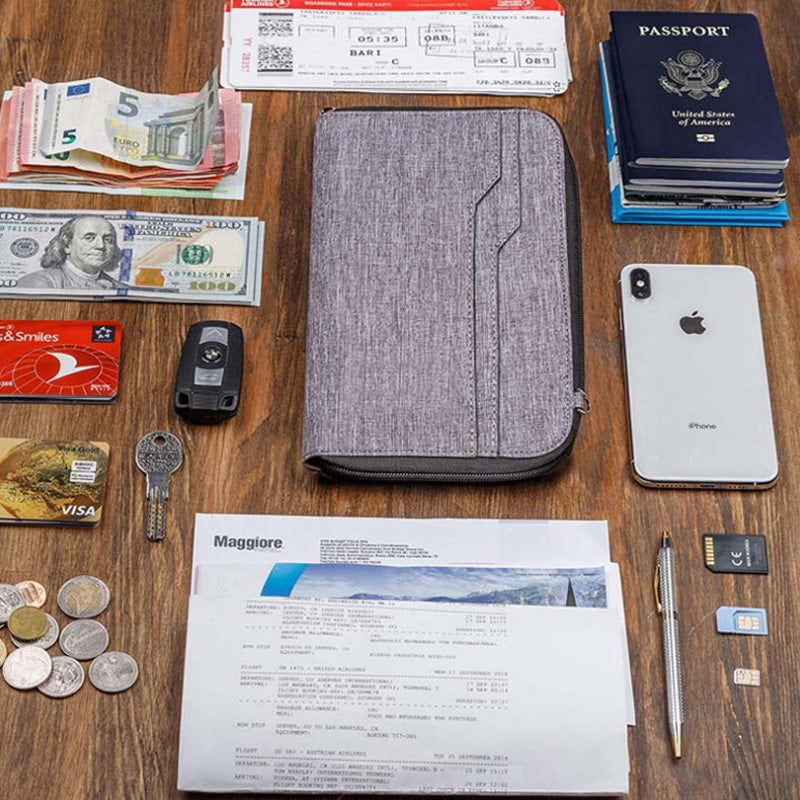 Multi-grid Travel Document Organizer