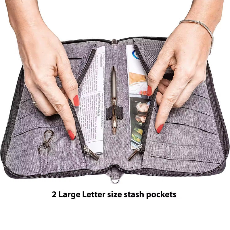 Multi-grid Travel Document Organizer
