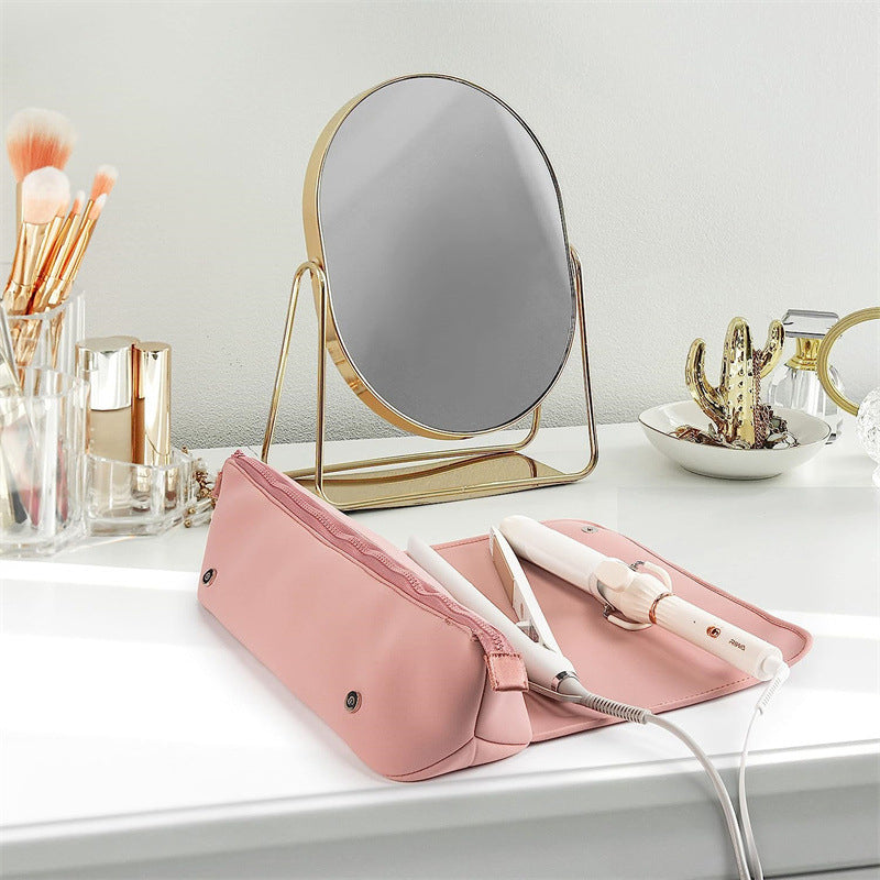 Hair Tools Travel Bag and Heat Resistant Mat