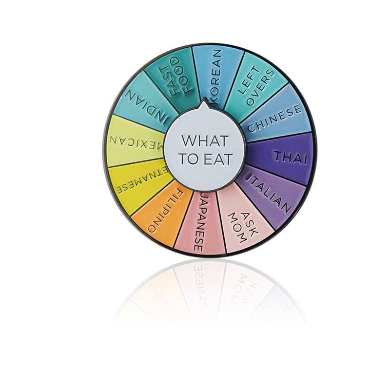 Rotating Wheel Brooch