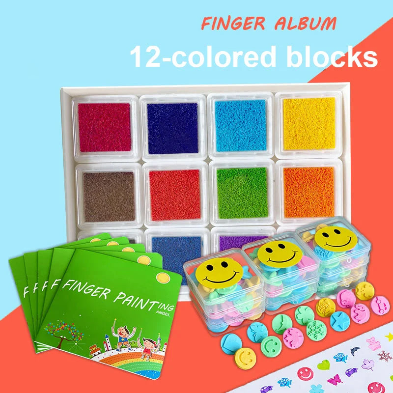 Funny Finger Painting Kit