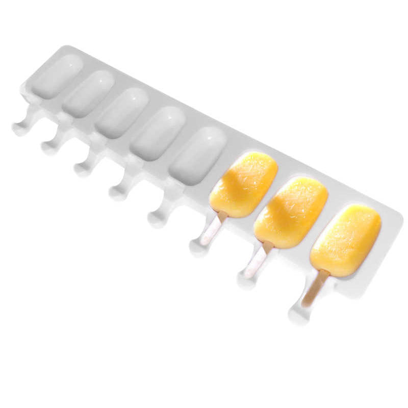 8 Cavity Silicone Popsicle Mold