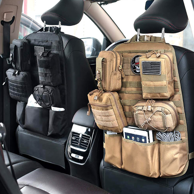 Car Nylon Tactical seat organizer
