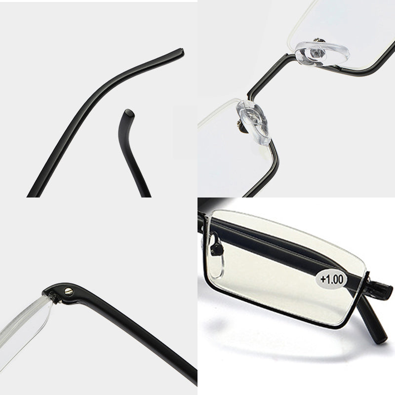 Unisex Light Half Frame Reading Glasses