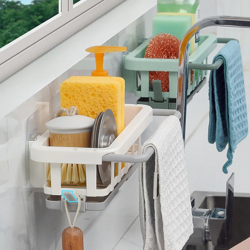 Punch-free multifunctional storage rack