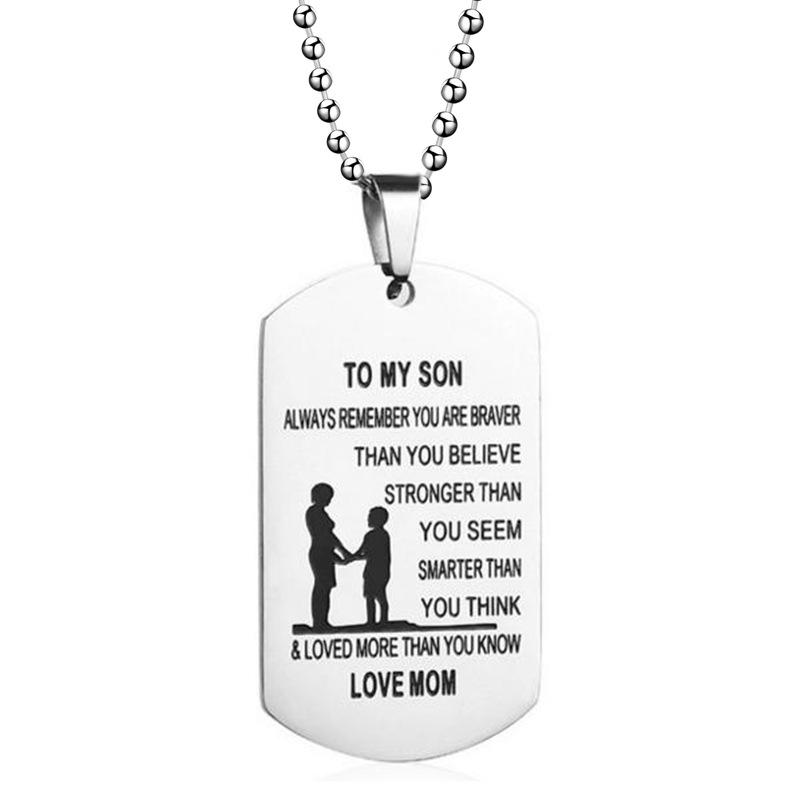 To My Kids - Stainless Steel Necklace