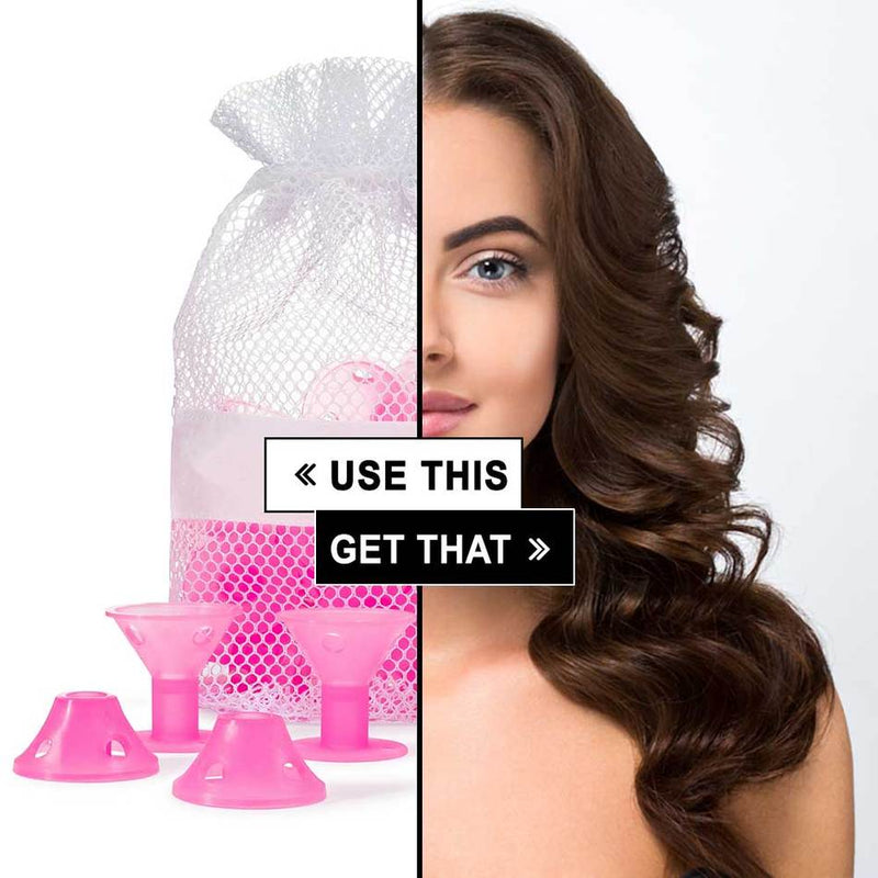 Heatless Silicone Hair Curlers