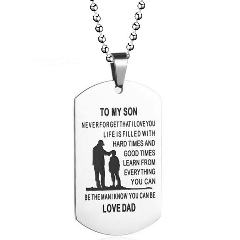 To My Kids - Stainless Steel Necklace