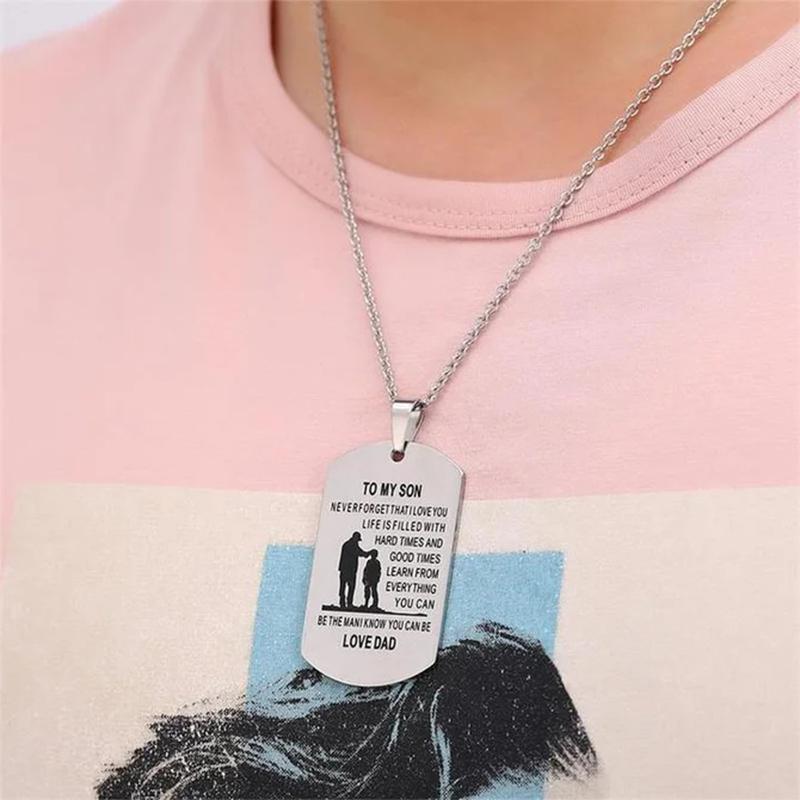 To My Kids - Stainless Steel Necklace