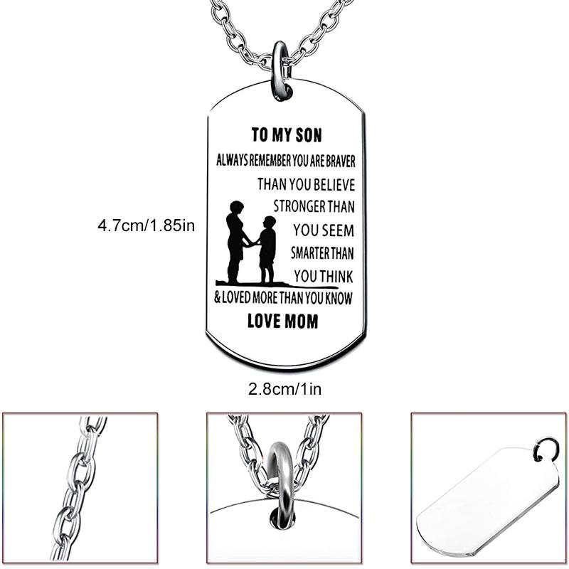 To My Kids - Stainless Steel Necklace
