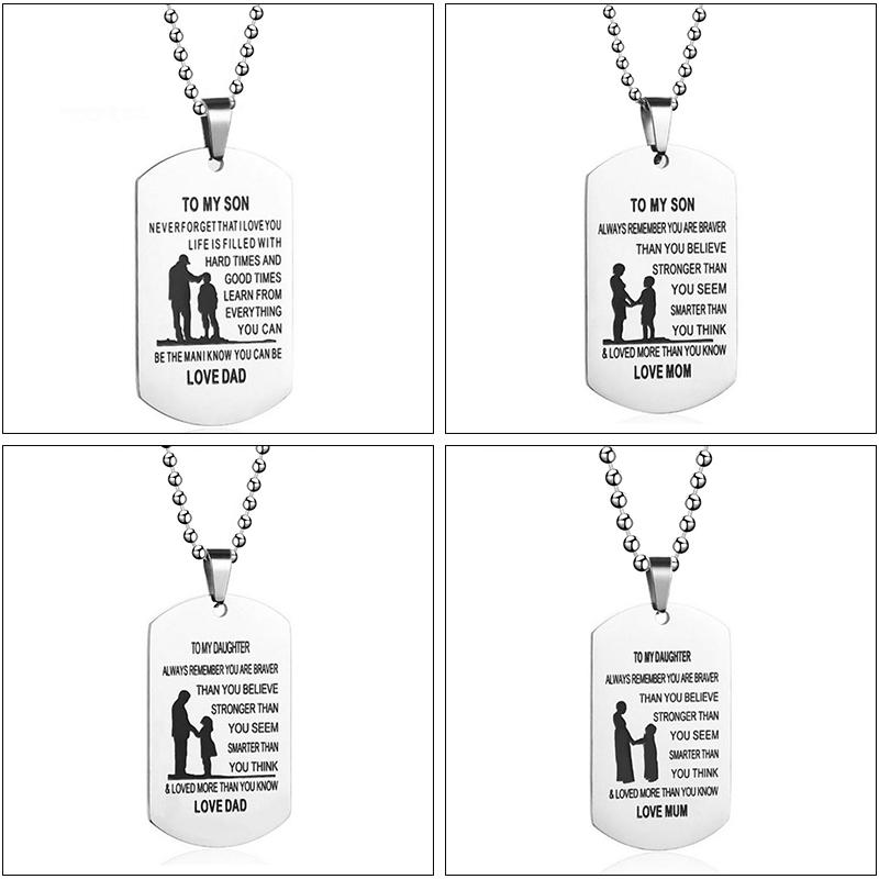 To My Kids - Stainless Steel Necklace