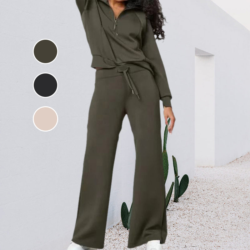 Women's Casual Zipper Set