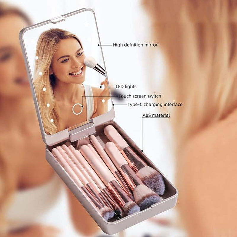 Travel Makeup Brush Set