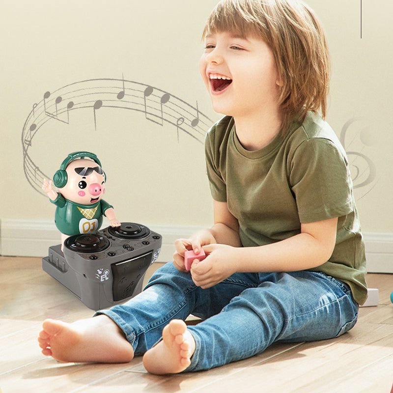 DJ Swinging Piggy Toy – bluesunset-uk