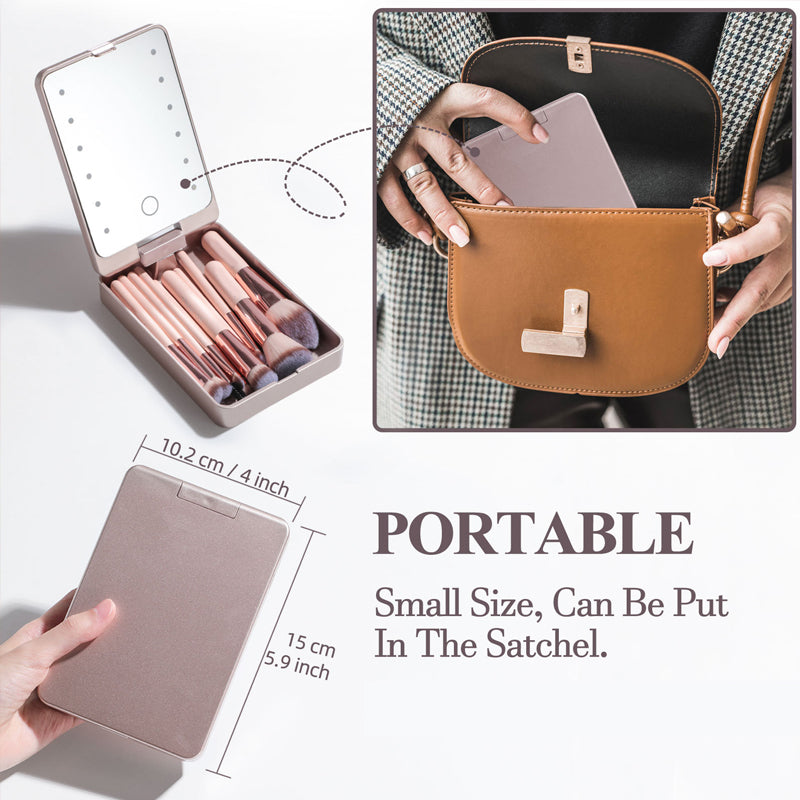 Travel Makeup Brush Set