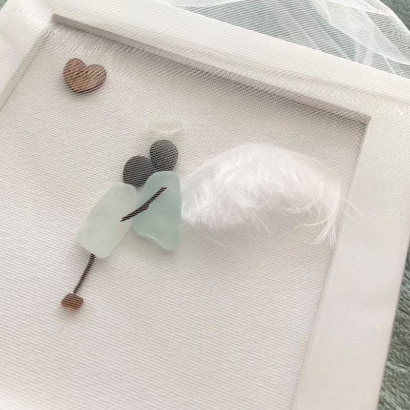 Sea Glass Art Sympathy Gift