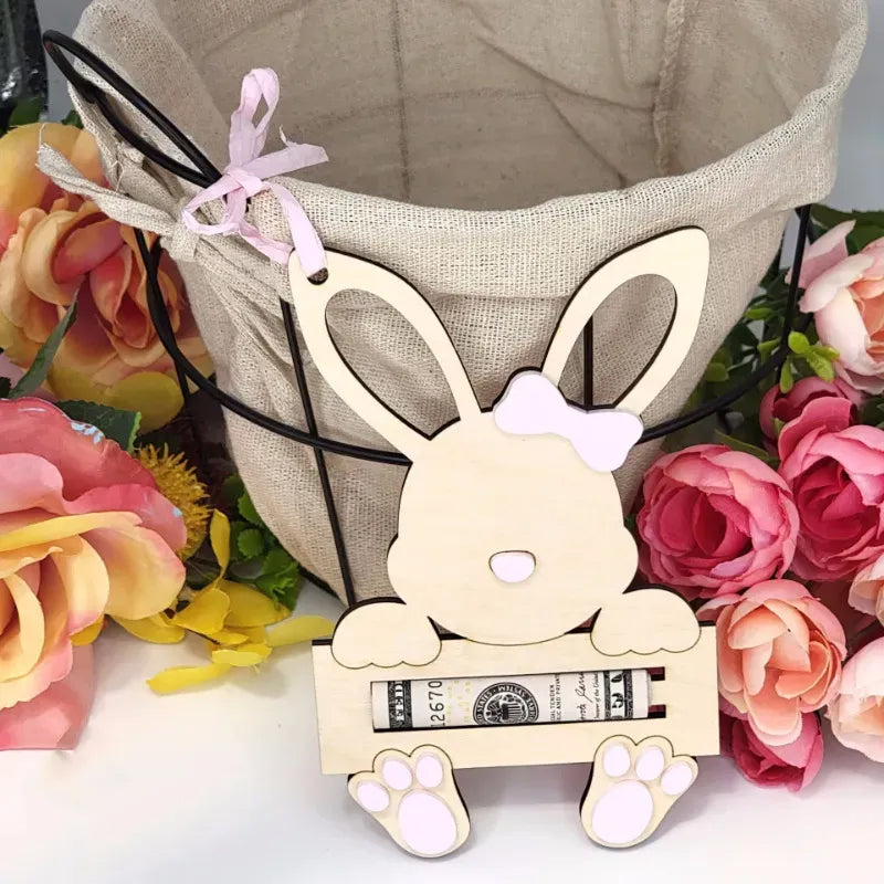 Easter Bunny Money Holder