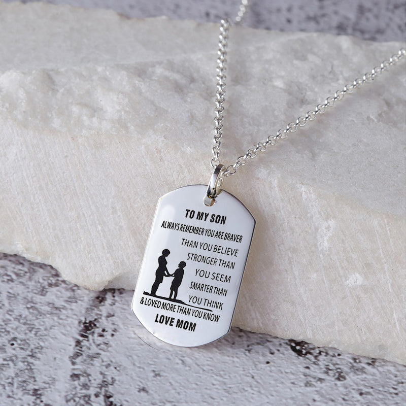 To My Kids - Stainless Steel Necklace