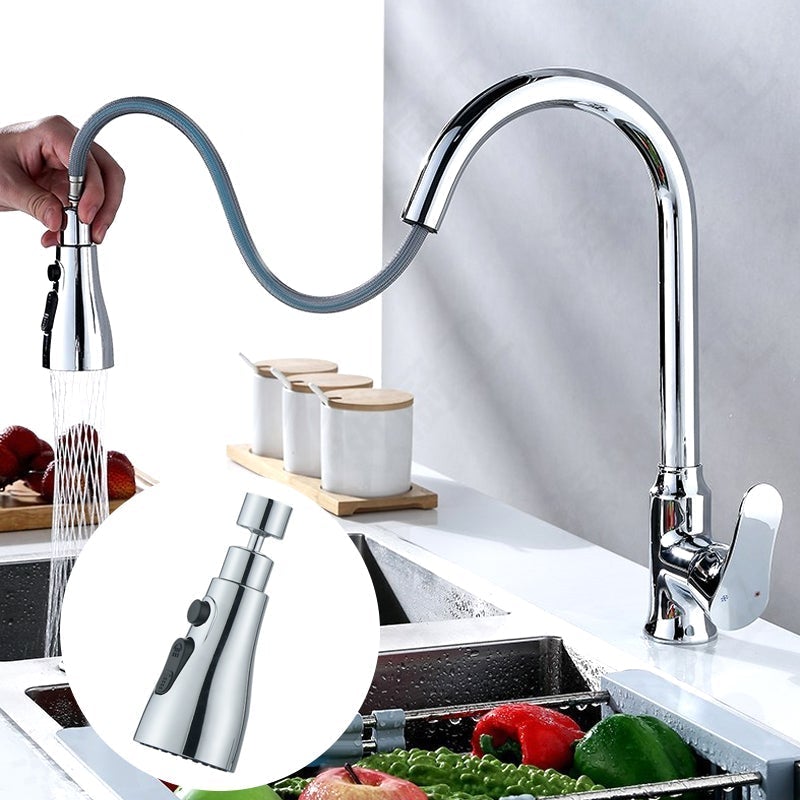 Pressurized Universal Faucet Nozzle