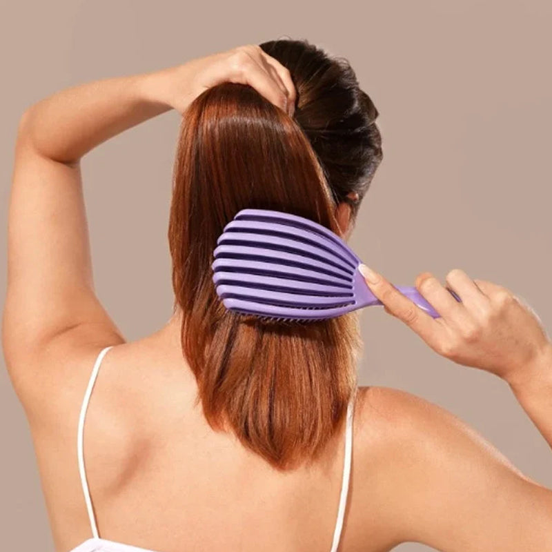 Hollow Out Smooth Hair Fluffy Comb