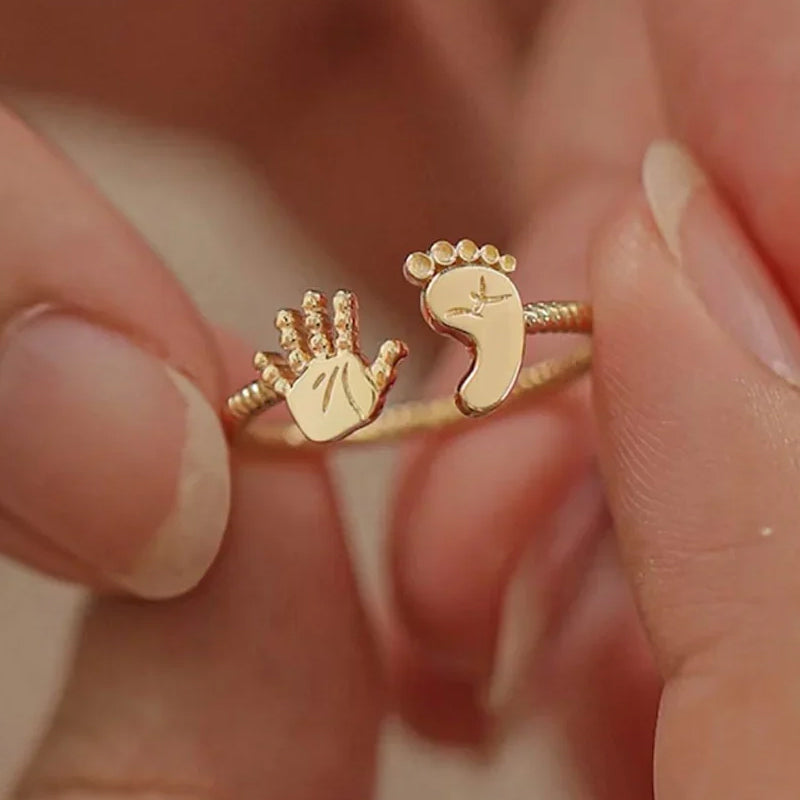 Baby Palm and Feet Ring