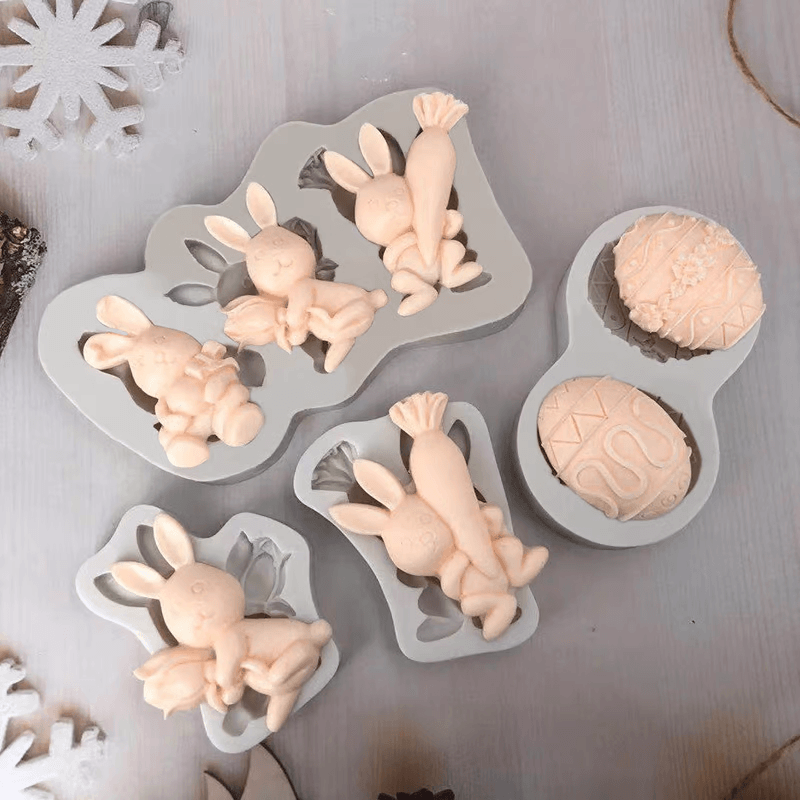 3D Easter Cookie Mold Baking Tools