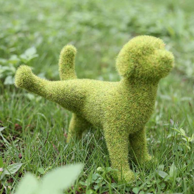 Simulation Flocking Cute Puppy Decoration
