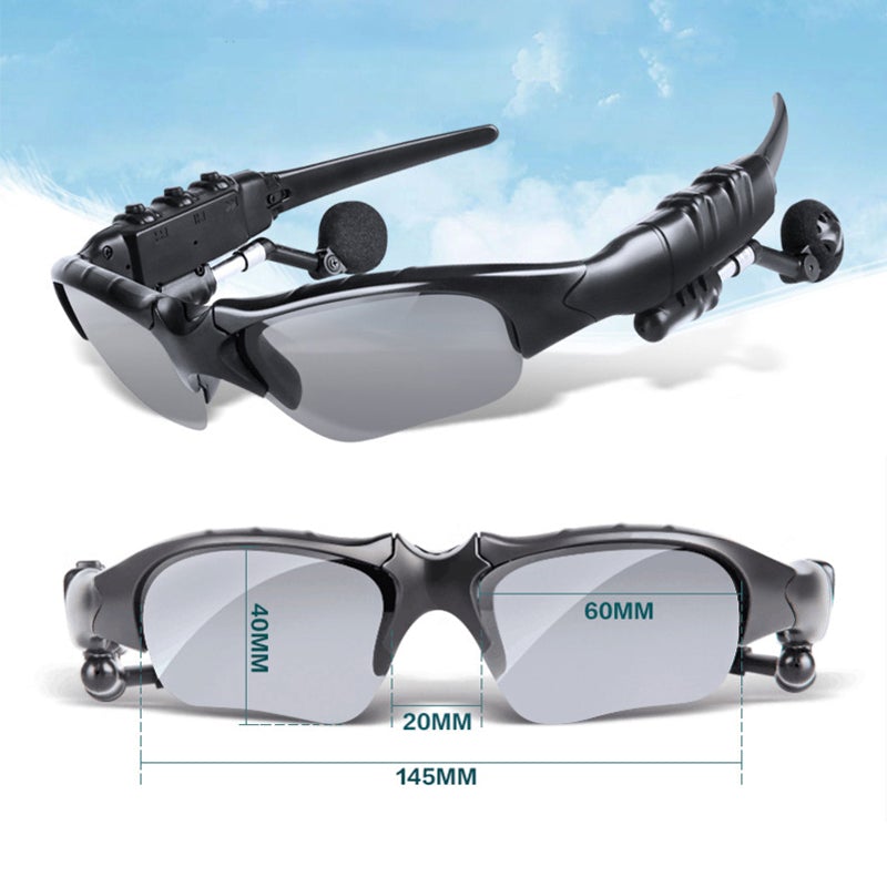 Smart Bluetooth Sunglasses Stereo Handsfree Headset