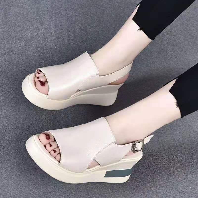 Sandal with Thick Soles