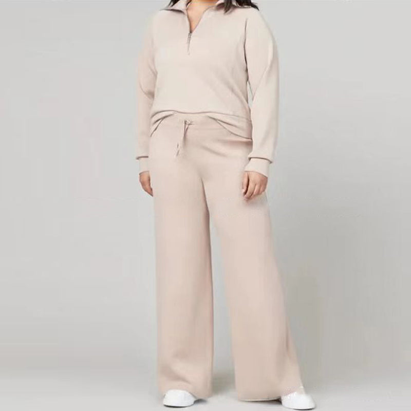 Women's Casual Zipper Set