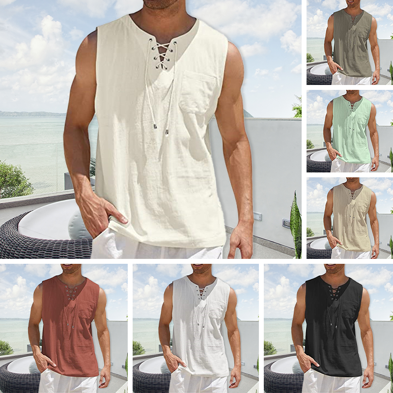 Men's Fashion Cotton Linen T-Shirt