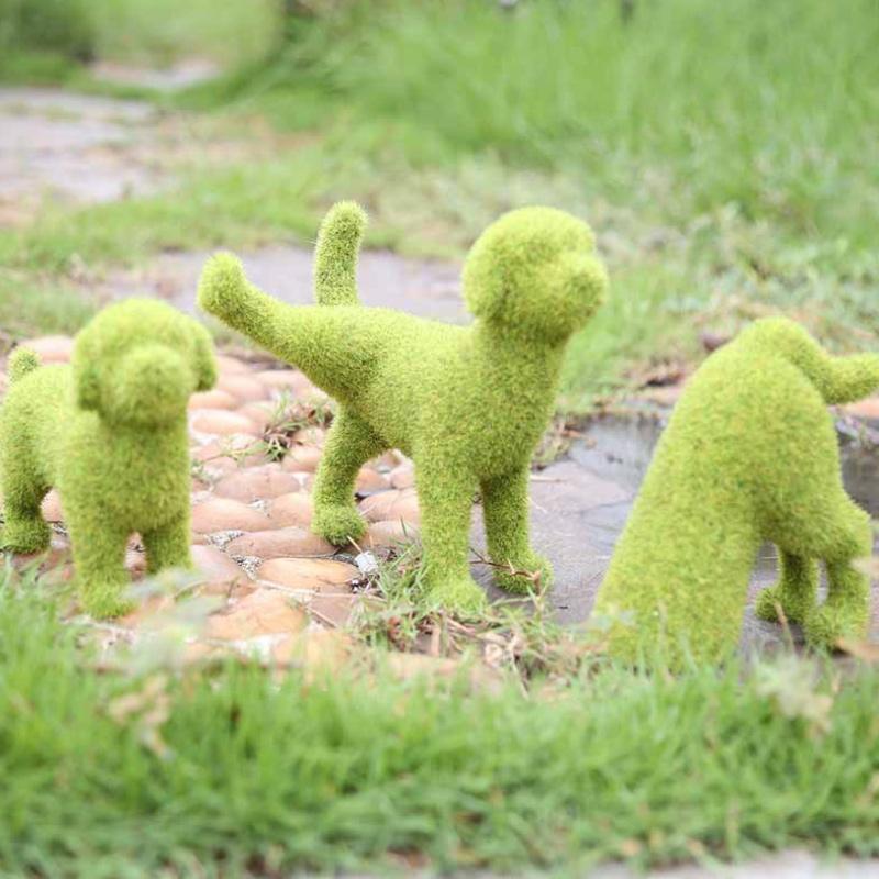 Simulation Flocking Cute Puppy Decoration