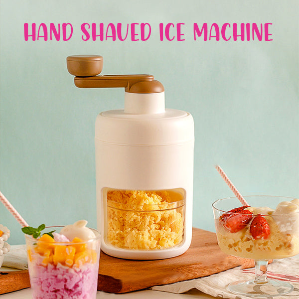 Portable Ice Shaver And Snow Cone Machine