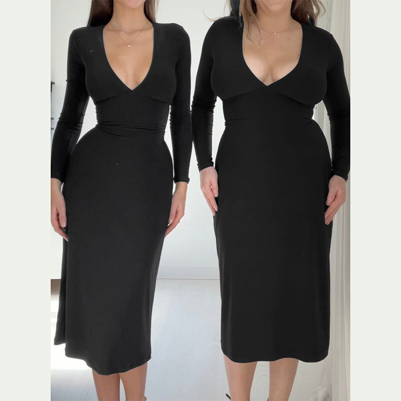 Drawstring waist taylor bodycon dress