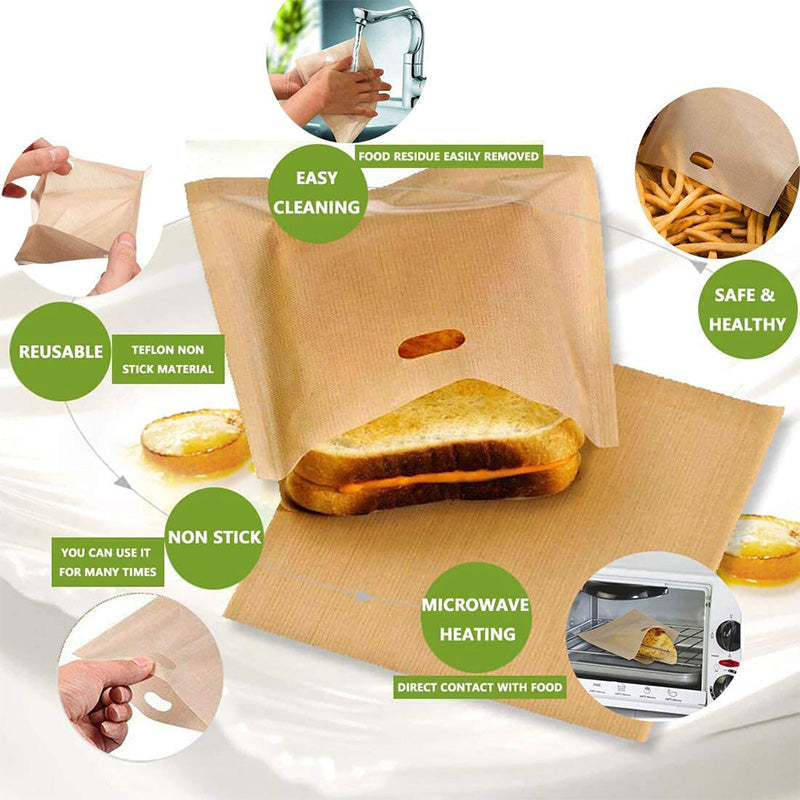 Non-Stick Toast Pocket Bag（ 5pcs）