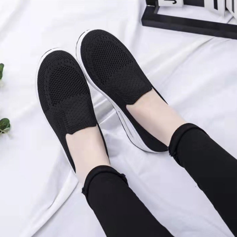 Breathable Casual Shoes With Thick Sole