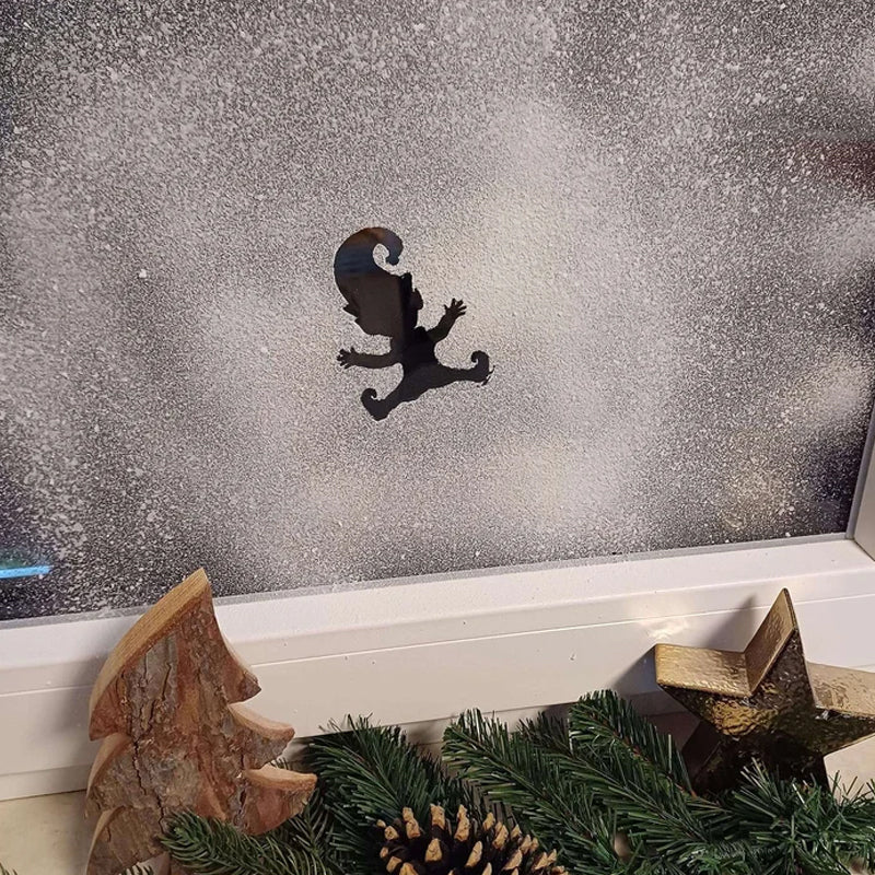 Christmas Footprints Stencil For Gnomes