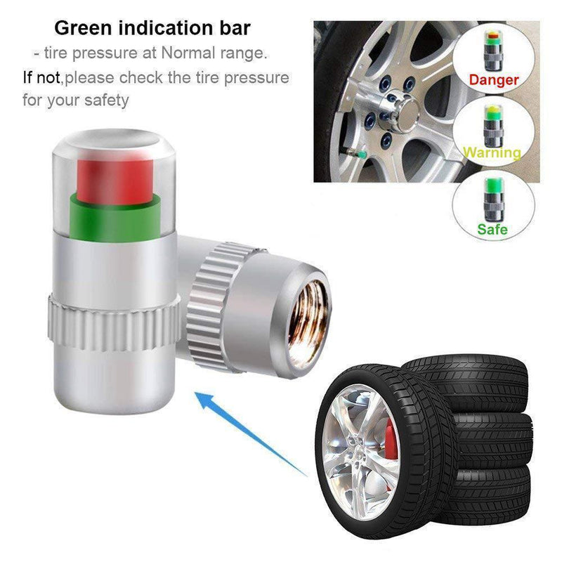 Tire Pressure Monitor 3 Color Eye Alert-Suitable For All Types Of Vehicles