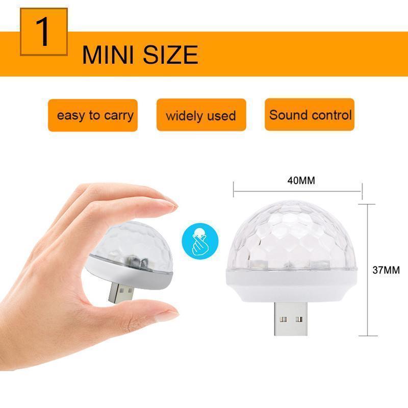 USB Mini Mushroom Light